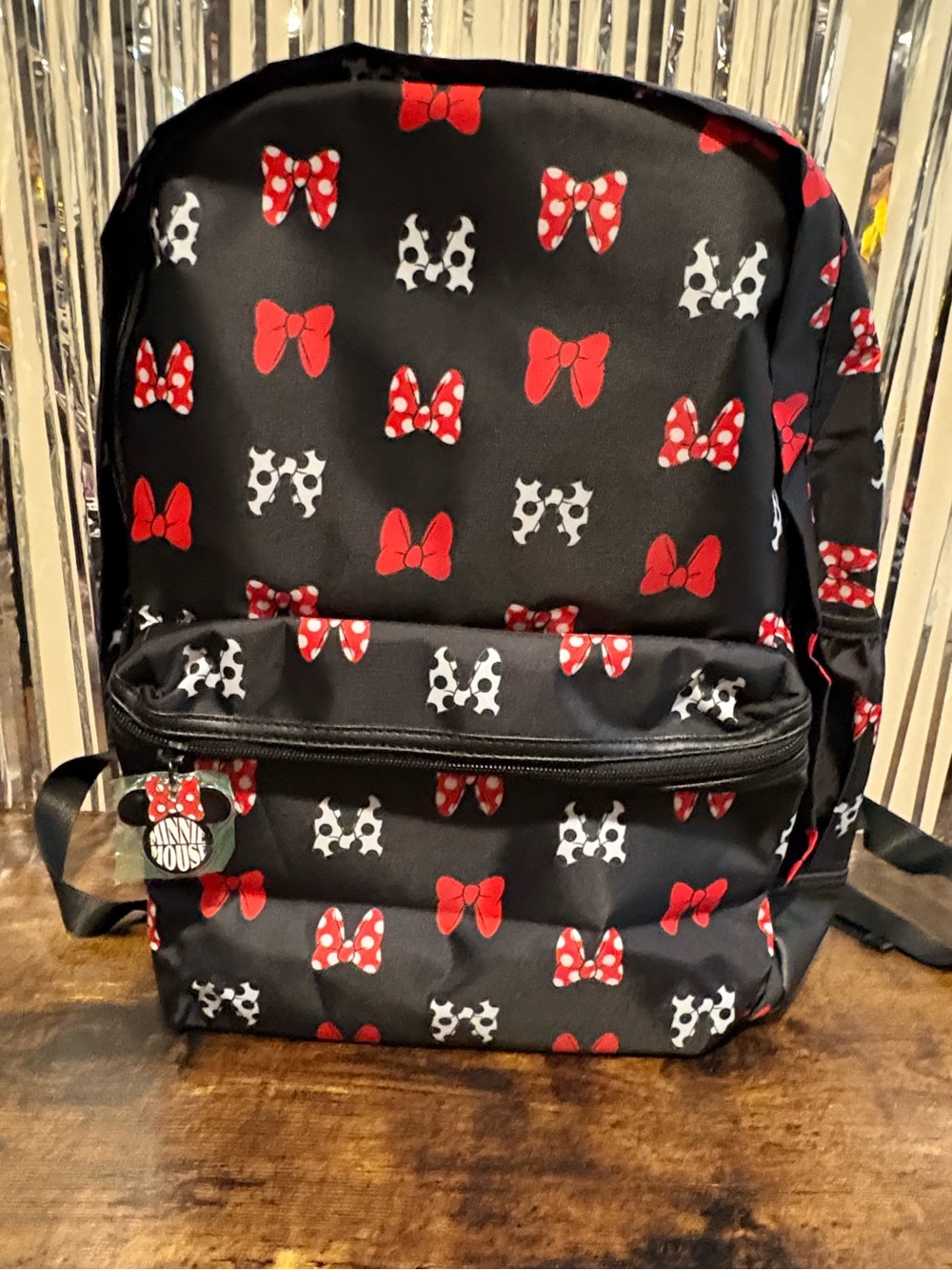 Disney Parks Full Size Backpack- Minnie Mouse Bows